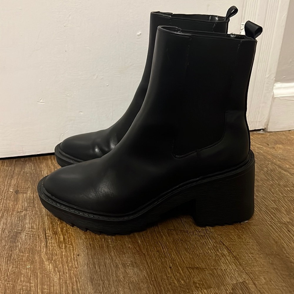 Black booties